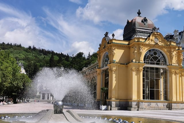 La fontana cantante de Mariánské Lázně | Foto: Klára Stejskalová,  Radio Prague International