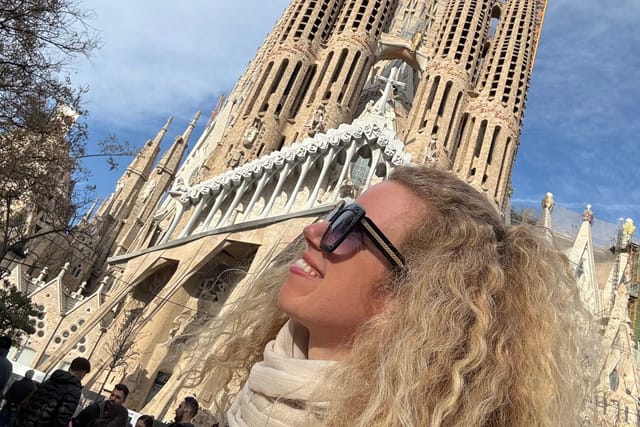 Feliz en Barcelona | Foto: archivo personal de Klára Matějovská