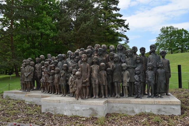 El monumento de Los niños de Lidice | Foto: Ondřej Tomšů,  Radio Prague International