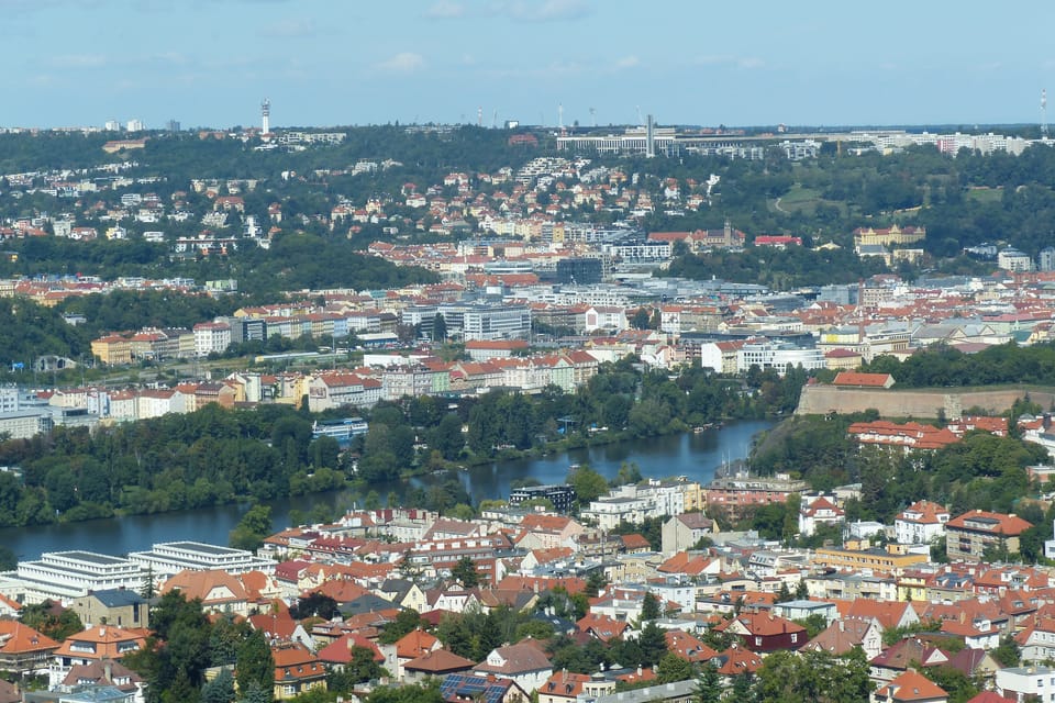 Praga desde las alturas, foto: Klára Stejskalová Praga desde las alturas, foto: Klára Stejskalová