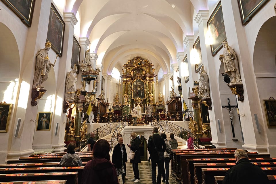 Basílica de San Wenceslao en Stará Boleslav | Foto: Štěpánka Budková, Radio Prague International Basílica de San Wenceslao en Stará Boleslav | Foto: Štěpánka Budková, Radio Prague International