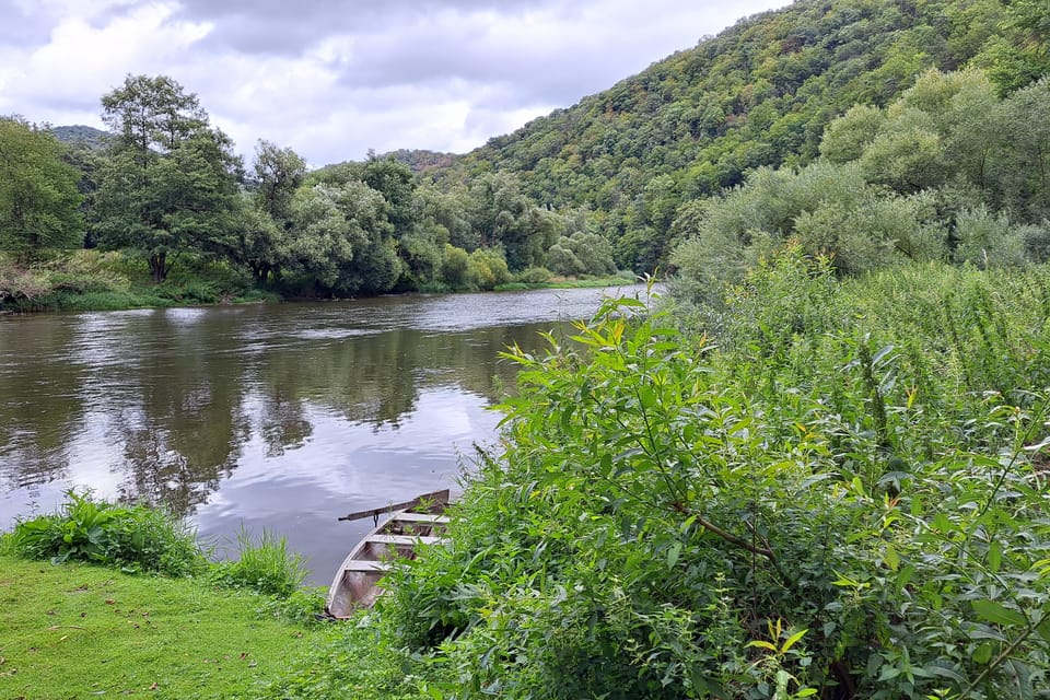 El río Berounka cerca de la aldea de Skryje | Foto: Hana Slavická,  Radio Prague International