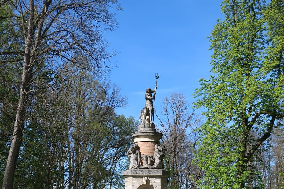 Palacio de Konopiště,  Fuente de Neptuno | Foto: Štěpánka Budková,  Radio Prague International