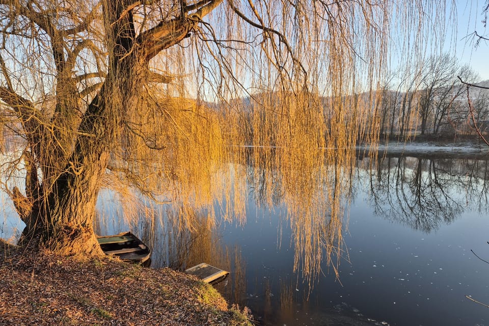 El río Berounka cerca de Všenory | Foto: Hana Slavická,  Radio Prague International