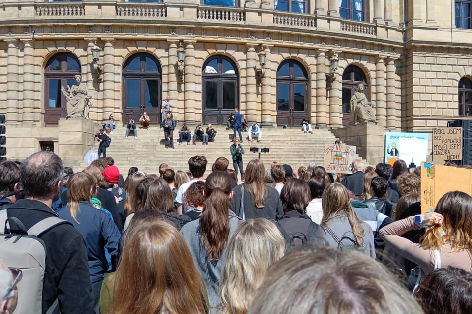 Estudiantes en Praga | Foto:  Český rozhlas
