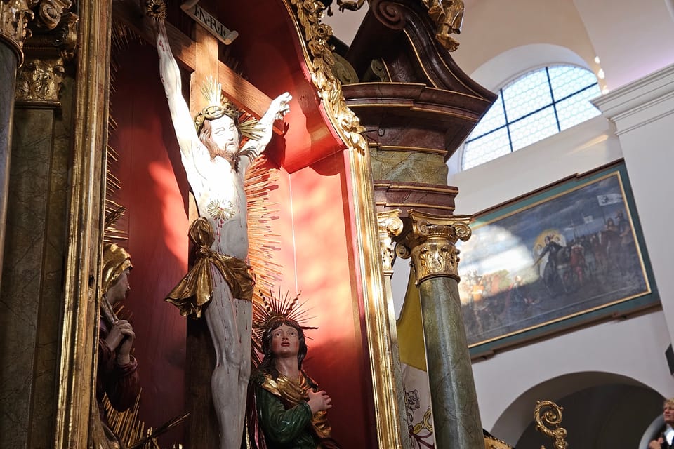 Basílica de San Wenceslao en Stará Boleslav | Foto: Štěpánka Budková, Radio Prague International Basílica de San Wenceslao en Stará Boleslav | Foto: Štěpánka Budková, Radio Prague International