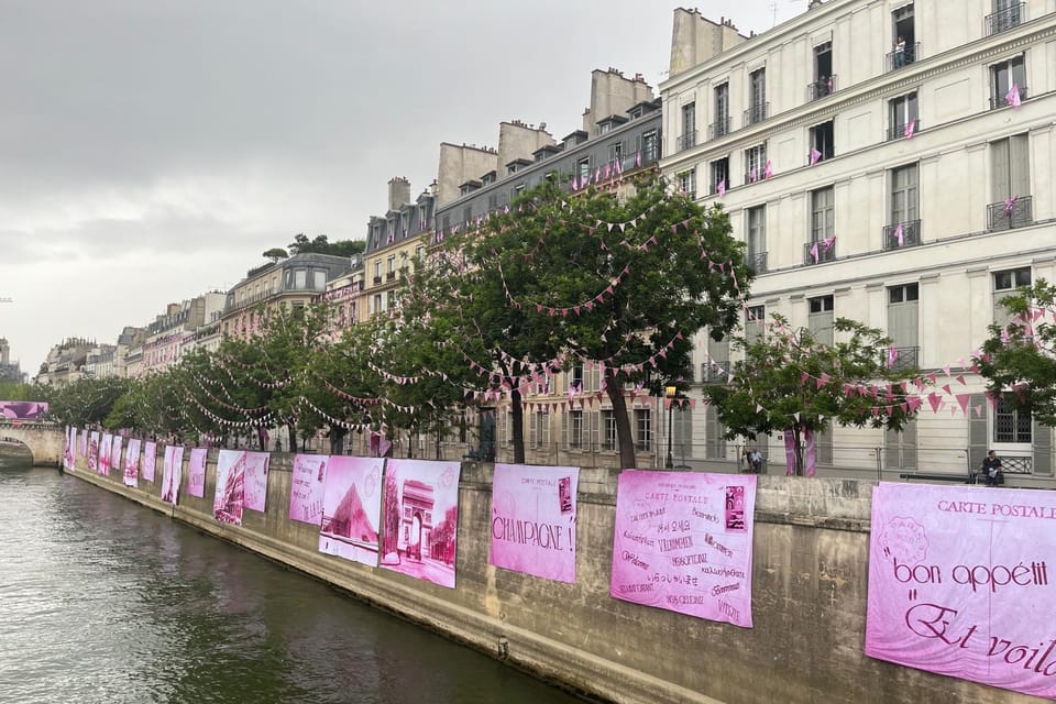 El río Sena durante los Juegos Olímpicos en París | Foto: Kateřina Srbková, Radio Prague International El río Sena durante los Juegos Olímpicos en París | Foto: Kateřina Srbková, Radio Prague International