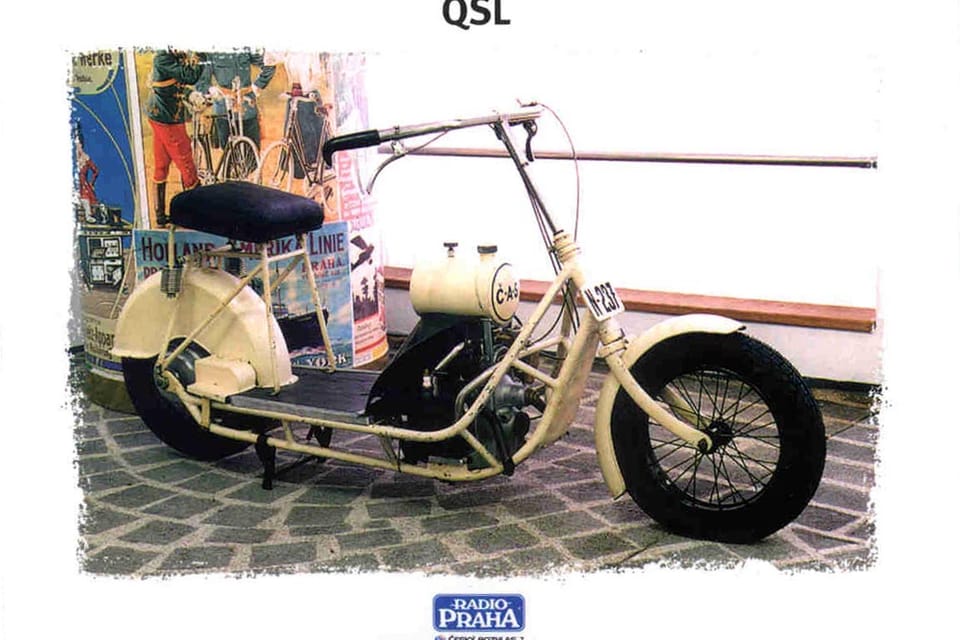 Scooter CAS Checoslovaquia 1921 | Foto: Museo Técnico Nacional