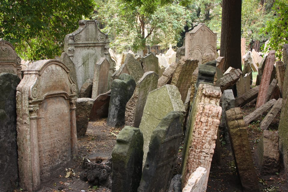 El antiguo cementerio judío de Praga,  foto: Štěpánka Budková