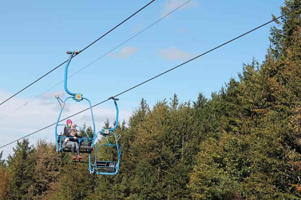 El telesilla de Pustevny,  foto: Ondřej Tomšů