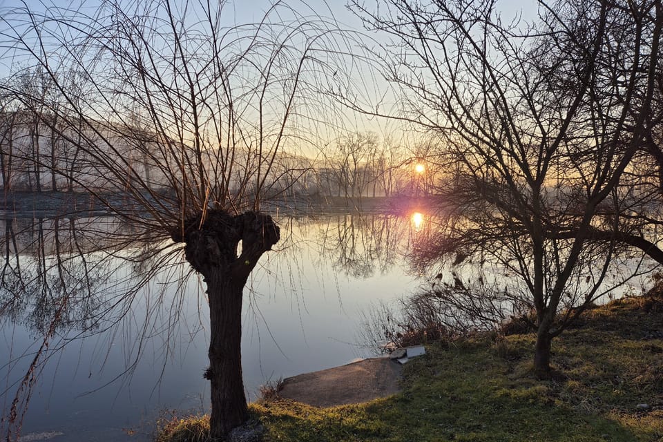 El río Berounka cerca de Všenory | Foto: Hana Slavická,  Radio Prague International