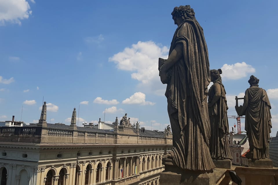 Vista desde la terraza del Teatro Nacional | Foto: Lenka Žižková,  Radio Prague International