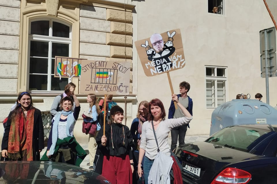 Estudiantes en Praga | Foto: Martin Žižka,  Radio Prague International