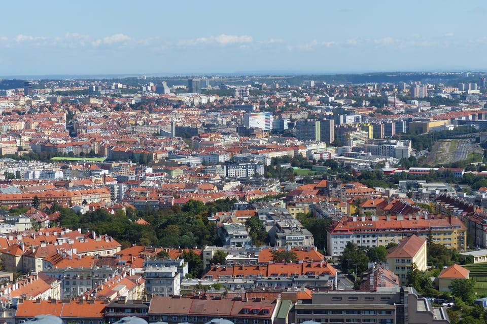 Praga desde las alturas,  foto: Klára Stejskalová