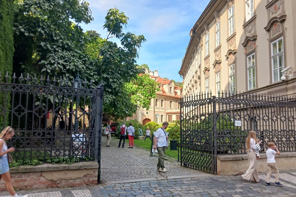 Entrada a los jardines del Castillo de Praga | Foto: Lenka Žižková,  Radio Prague International