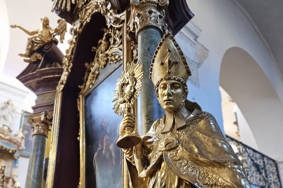 Basílica de San Wenceslao en Stará Boleslav | Foto: Štěpánka Budková, Radio Prague International Basílica de San Wenceslao en Stará Boleslav | Foto: Štěpánka Budková, Radio Prague International