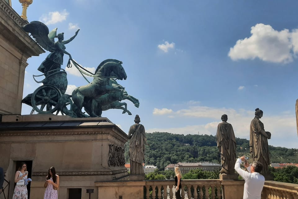 Vista desde la terraza del Teatro Nacional | Foto: Lenka Žižková,  Radio Prague International