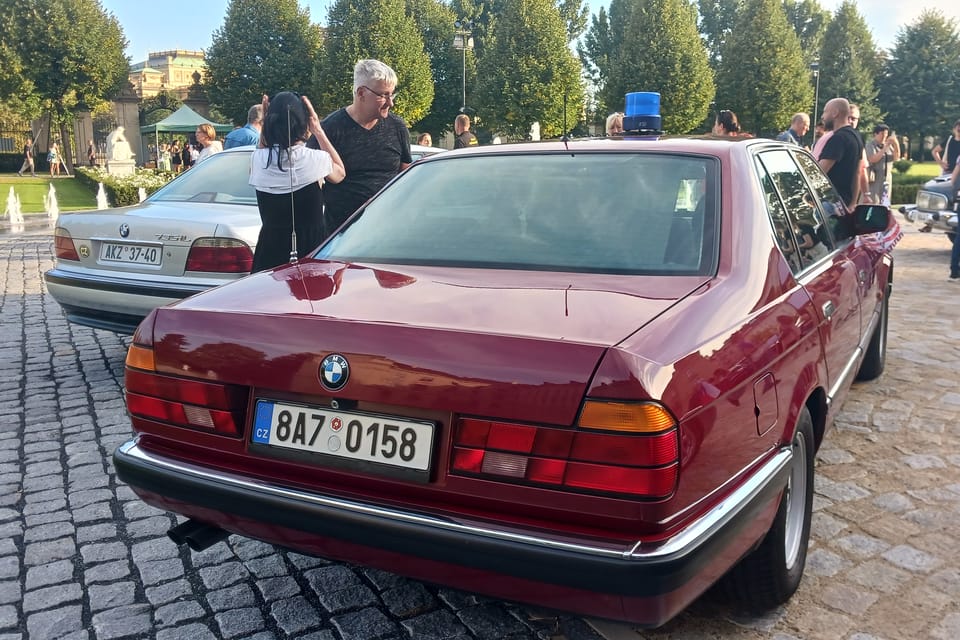 BMW 735, usado por el presidente Václav Havel desde 1991 | Foto: Lenka Žižková, Radio Prague International BMW 735, usado por el presidente Václav Havel desde 1991 | Foto: Lenka Žižková, Radio Prague International