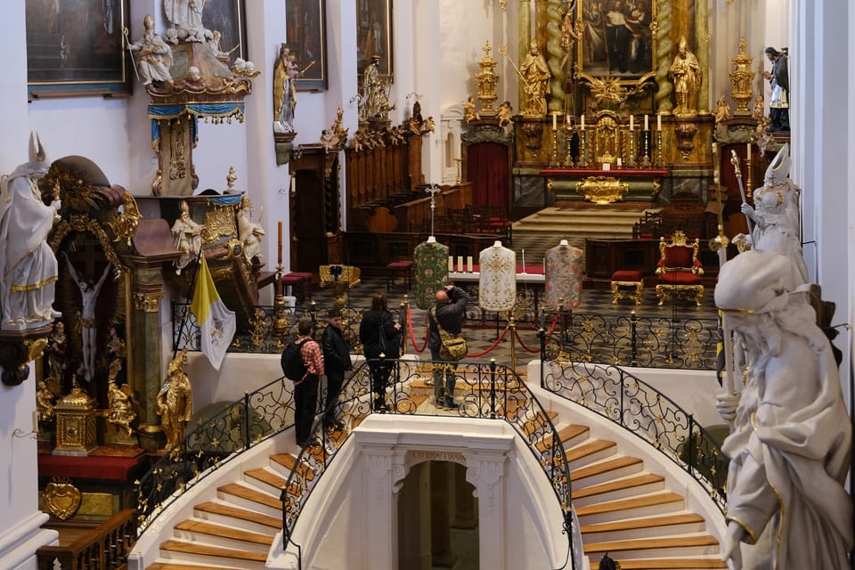 Basílica de San Wenceslao en Stará Boleslav | Foto: Bohumil Šimčík, Radio Prague International Basílica de San Wenceslao en Stará Boleslav | Foto: Bohumil Šimčík, Radio Prague International