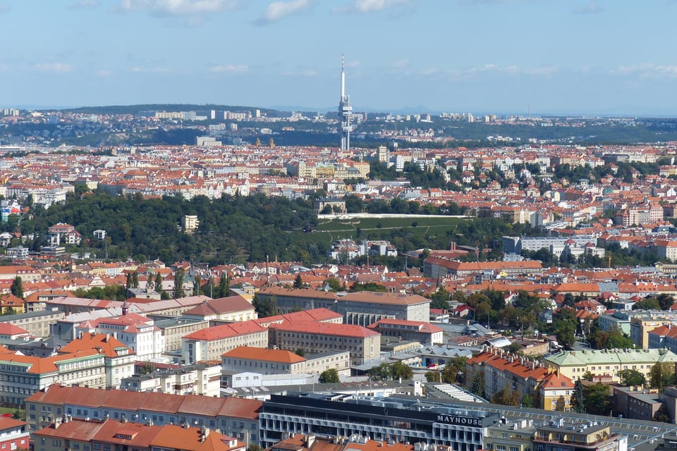 Praga desde las alturas, foto: Klára Stejskalová Praga desde las alturas, foto: Klára Stejskalová