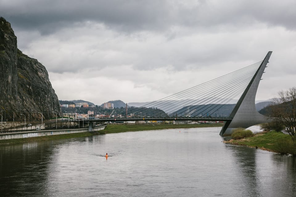 El puente Mariánský,  Ústí nad Labem | Foto: Jana Volková,  Český rozhlas