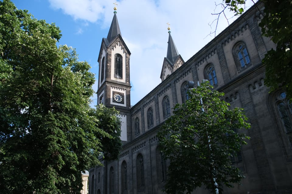 La iglesia de San Cirilo y San Metodio de Karlín | Foto: Bohumil Šimčík, Radio Prague International La iglesia de San Cirilo y San Metodio de Karlín | Foto: Bohumil Šimčík, Radio Prague International