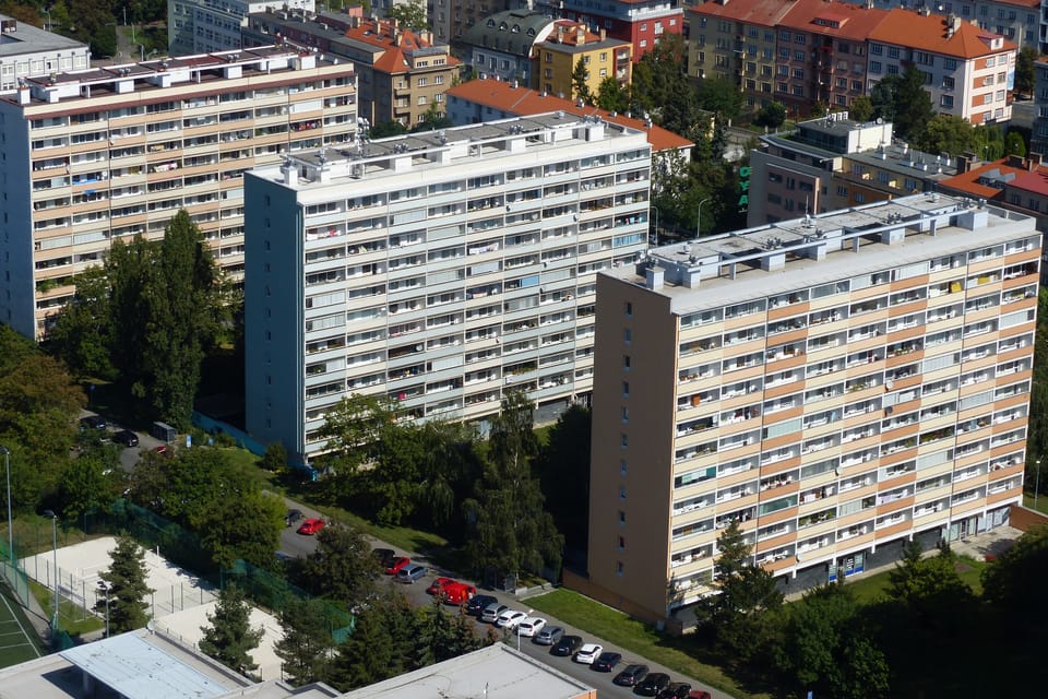 Praga desde las alturas, foto: Klára Stejskalová Praga desde las alturas, foto: Klára Stejskalová