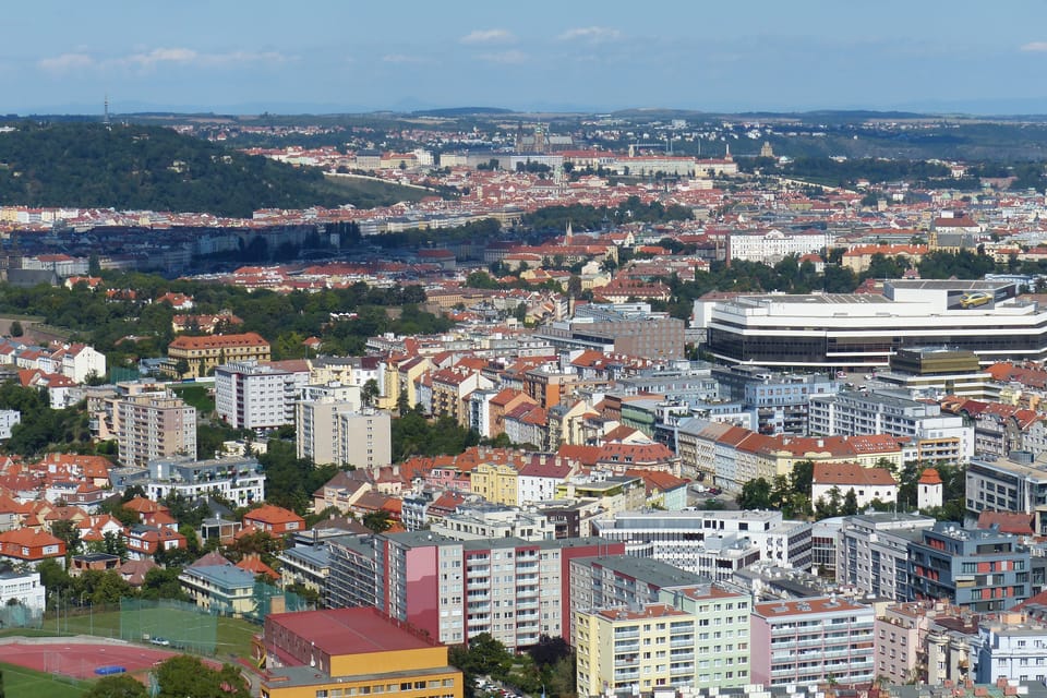 Praga desde las alturas, foto: Klára Stejskalová Praga desde las alturas, foto: Klára Stejskalová
