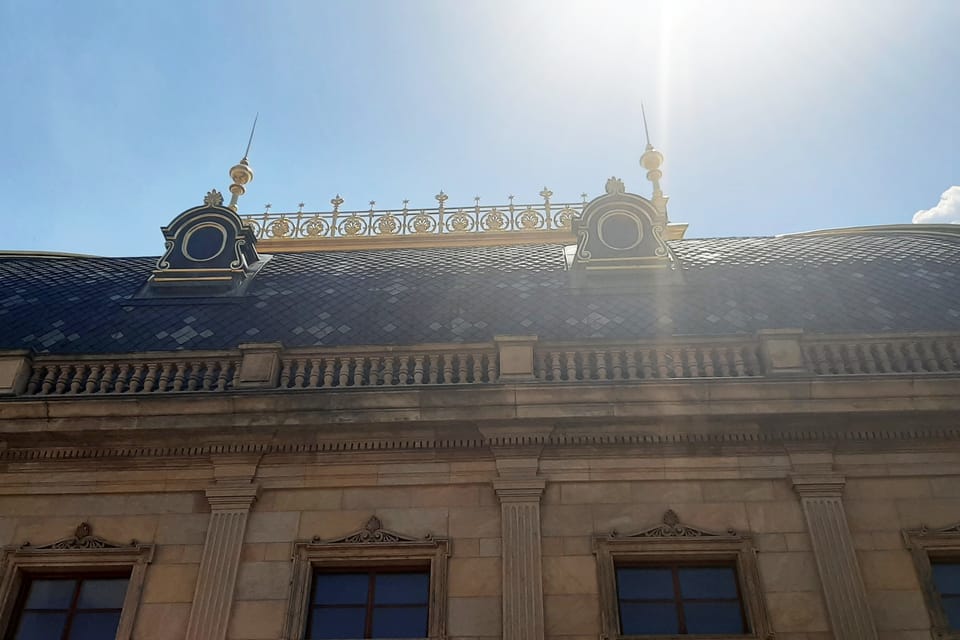 El techo del Teatro Nacional | Foto: Lenka Žižková,  Radio Prague International