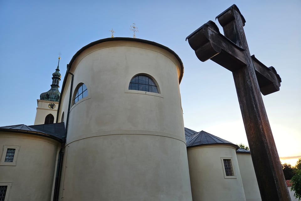 Basílica de San Wenceslao en Stará Boleslav | Foto: Štěpánka Budková, Radio Prague International Basílica de San Wenceslao en Stará Boleslav | Foto: Štěpánka Budková, Radio Prague International