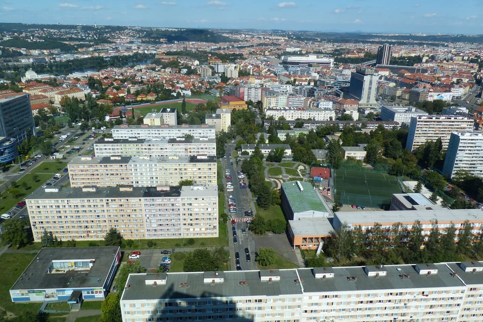 Praga desde las alturas, foto: Klára Stejskalová Praga desde las alturas, foto: Klára Stejskalová