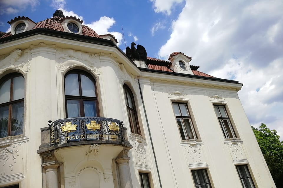 La villa Kramář | Foto: Štěpánka Budková, Radio Prague International La villa Kramář | Foto: Štěpánka Budková, Radio Prague International