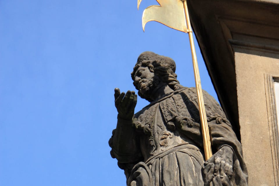 La estatua es obra de los escultores Ferdinand Geiger y Jan Oldřich Mayer entre los años 1713-15  | Foto: Barbora Němcová,  Radio Prague International