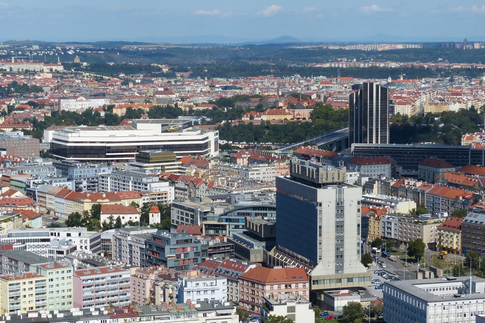 Praga desde las alturas, foto: Klára Stejskalová Praga desde las alturas, foto: Klára Stejskalová
