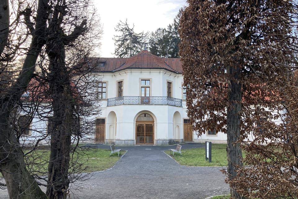 Pabellón Vojtěška en los jardines del Monasterio | Foto: Martina Kutková,  Radio Prague International