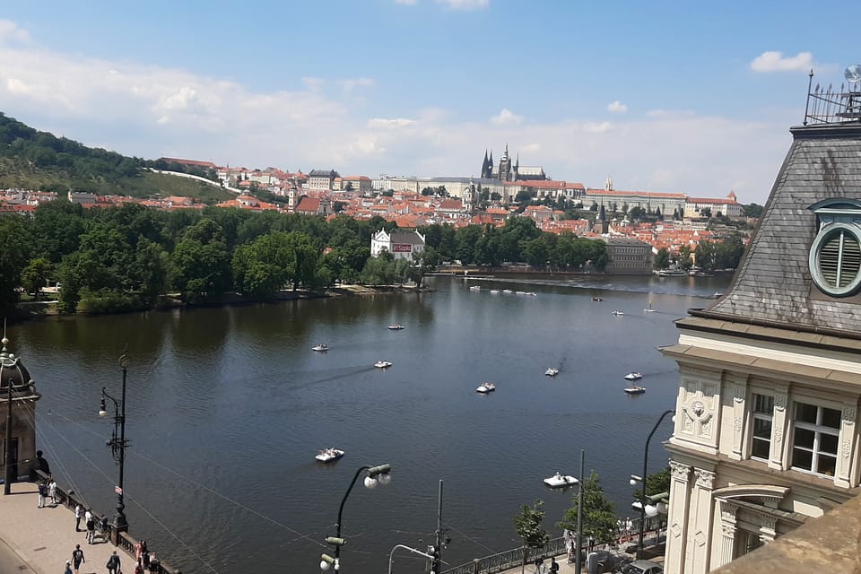 Vista desde la terraza del Teatro Nacional | Foto: Lenka Žižková,  Radio Prague International