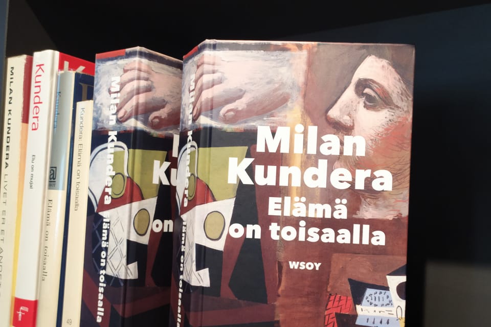 Biblioteca de Milan Kundera | Foto: Magdalena Hrozínková,  Radio Prague International