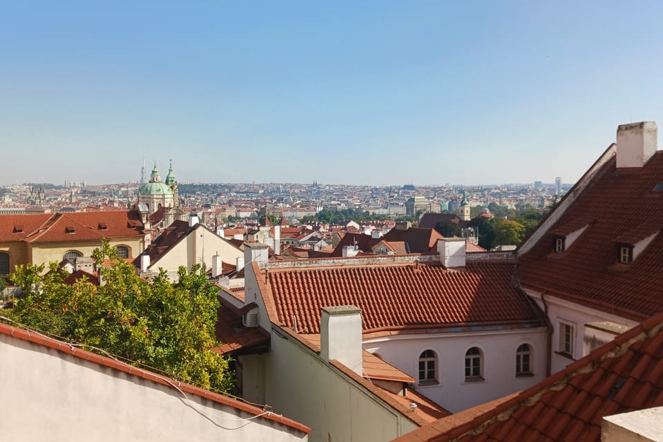 Vista de Malá Strana desde un patio del Castillo de Praga | Foto: Lenka Žižková,  Radio Prague International