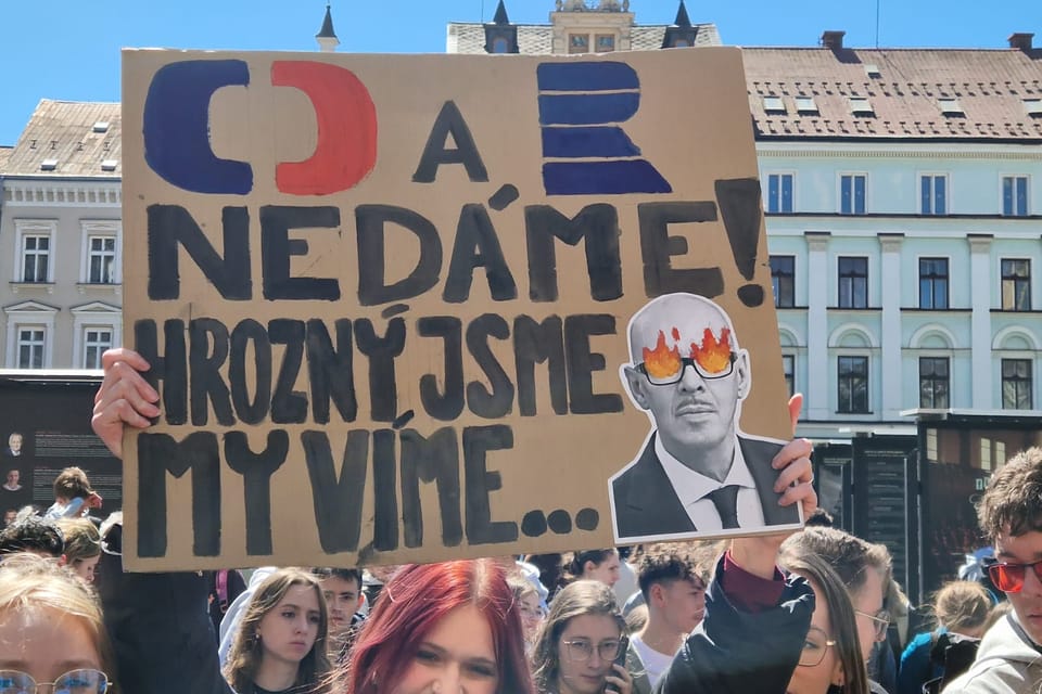 Estudiantes en Liberec | Foto:  Český rozhlas