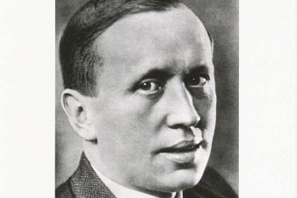 Karel Čapek  (1890-1938) Escritor,  dramaturgo,  periodista,  filósofo,  traductor y destacada personalidad de la literatura checa en el periodo de entreguerras.  | Foto: ČTK