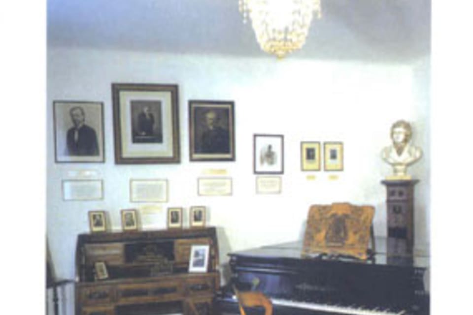 Josef Suk  (1874-1935),   interior del casa de Suk en la aldea de Křecovice | Foto: Museo de la Música Checa