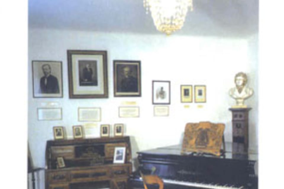 Josef Suk (1874-1935), interior del casa de Suk en la aldea de Křecovice | Foto: Museo de la Música Checa Josef Suk (1874-1935), interior del casa de Suk en la aldea de Křecovice | Foto: Museo de la Música Checa