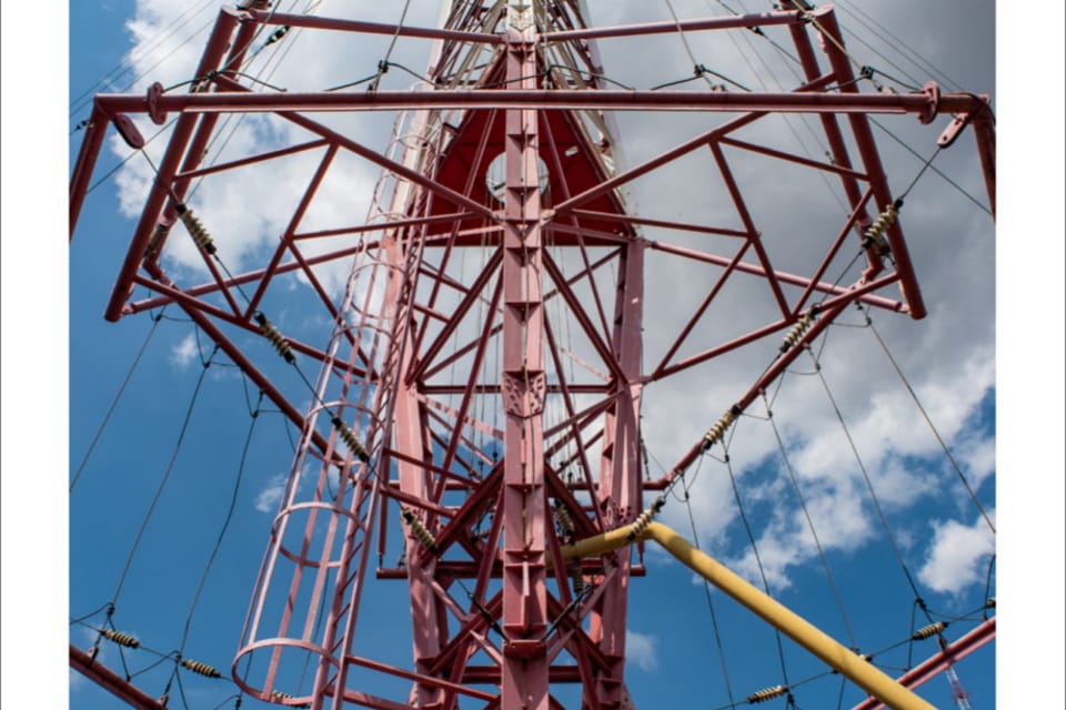 La antena de onda larga de Topolná,  foto: Andrea Filičková