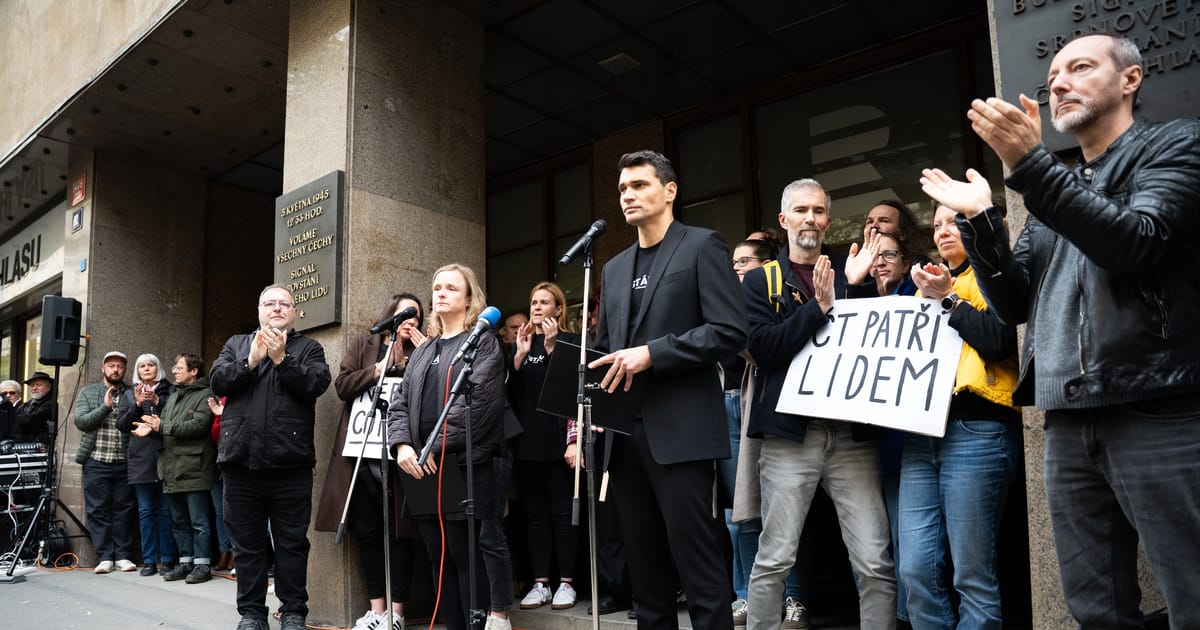 Los trabajadores de la Radio Checa y la Televisión Checa convocan una huelga para el 3 de noviembre